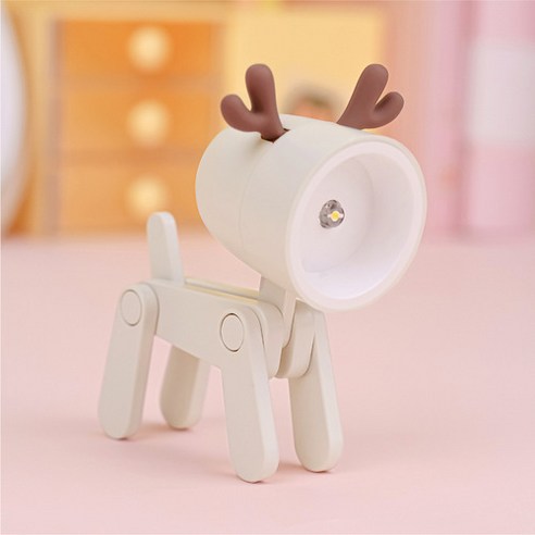 쿼르디 LED 미니 무드등, 디어 아이보리