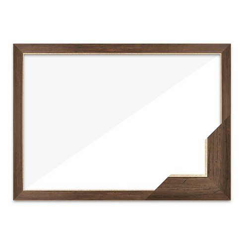누니액자 고급형 수지 슬림 엣지 1000피스 퍼즐액자 51 x 73.5 cm 51-73.5 SF23, 월넛, 1개