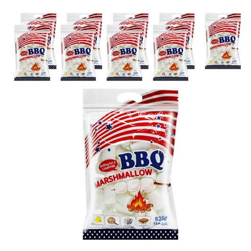 바베큐용 미쉬멜로, 525g, 10봉