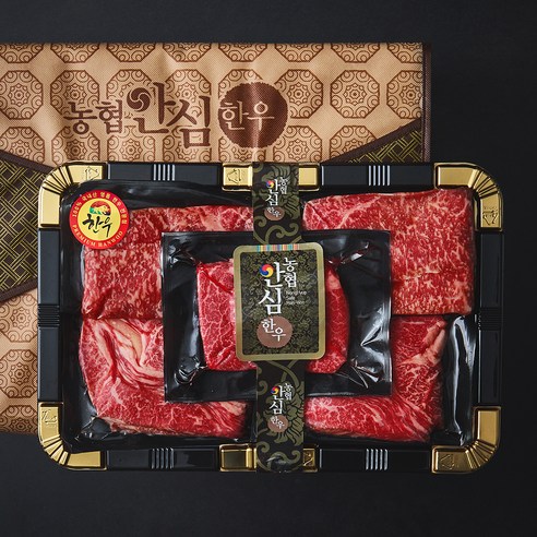 농협안심한우 안심특선 등심 200g x 2p + 안심 200g + 채끝 200g x 2p 1++등급 (7) 세트 24호 (냉장), 1세트