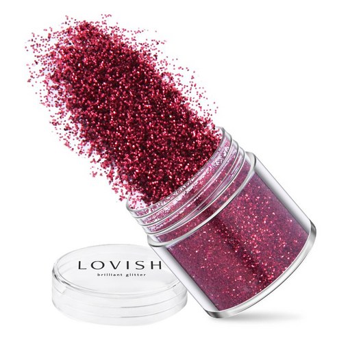 러비쉬 프리미엄 네일 글리터 10g, LVS-036 푸시아, 1개