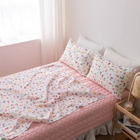 봄바람 꼰사 인견 여름 홑이불 블랭킷, 15 카카