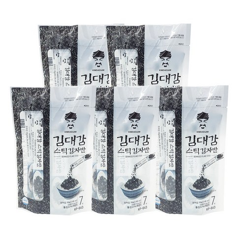 김대감 스틱 김자반 7p, 70g, 5개