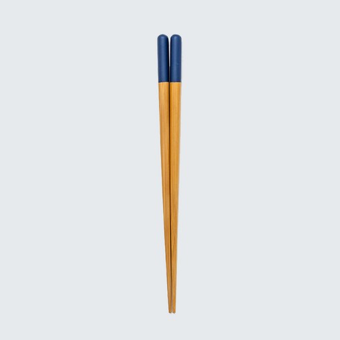 야마치쿠 강코 대나무 젓가락 23cm 2p, 미드나잇블루, 단품, 1개