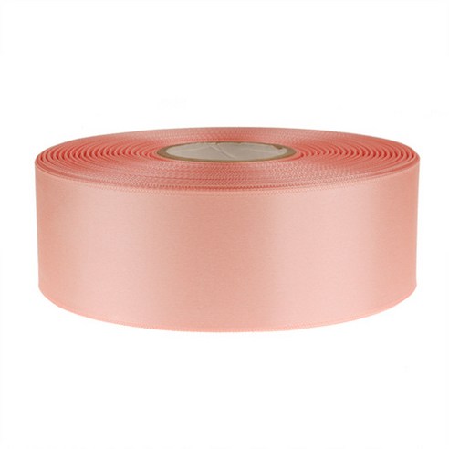 고밀도주자공단 리본끈 10mm, 11 살핑크, 45m