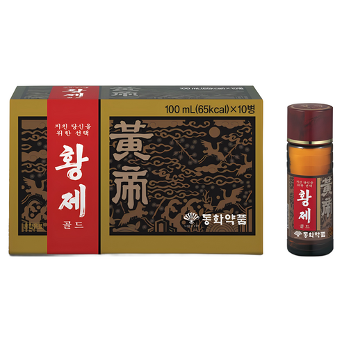 동화약품 황제골드 한방음료, 100ml, 40개