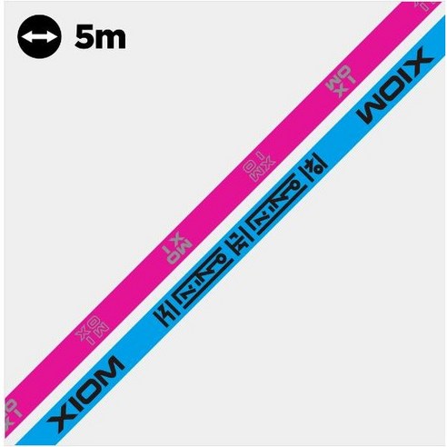  [XIOM] 엑시옴 싱글 사이드테이프 50M, 핑크12mm, 1개