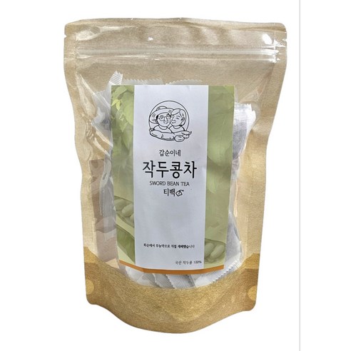 갑순이네농원 무농약 작두콩 티백: 구수한 건강을 담은 한 잔