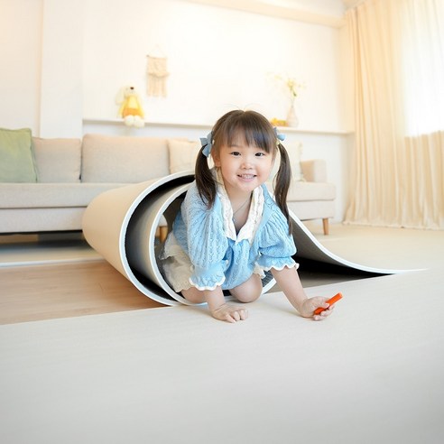우리 아이 안전 지킴이, 바르맘 층간소음 롤매트 플러스: 안심 육아의 필수템 tpu매트