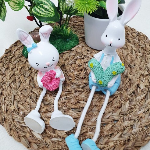 라라공방의 러브토끼 인형장식으로 집안을 따뜻하고 사랑스럽게 꾸미세요!