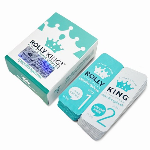 롤리킹 속눈썹 펌제 1제 0.5g + 2제 0.5g, 5개