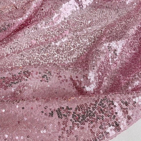 CP011 탐나요 스팽글 원단 반짝이 천, 연핑크, 180cm, 1개