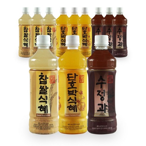 안동김유조 전통음료, 찹쌀식혜5병 + 단호박식혜5병 + 수정과5병