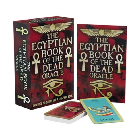 (영문도서) The Egyptian Book of the Dead Oracle: Includes 50 Cards and a 128-Page Book Paperback, Sirius Entertainment, English, 9781398833067