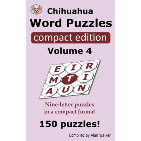 (영문도서) Chihuahua Word Puzzles Compact Edition Volume 4 Paperback, Independently Published, English, 9781079890686