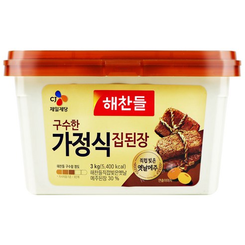 해찬들 구수한 가정식 집된장, 3kg, 1개
