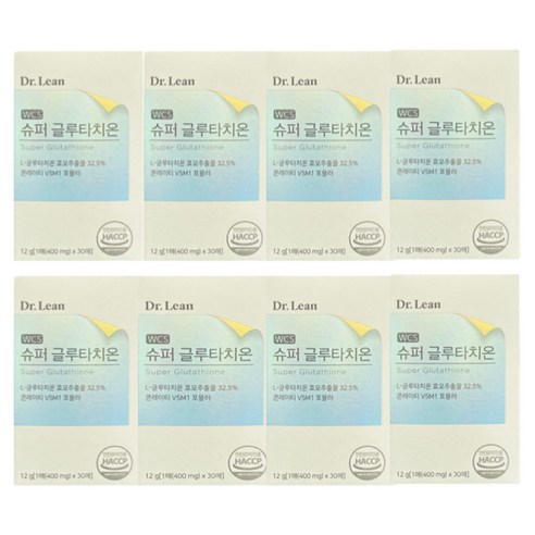 닥터린 슈퍼 글루타치온 400mg 30매 x 8박스, 12g, 1개