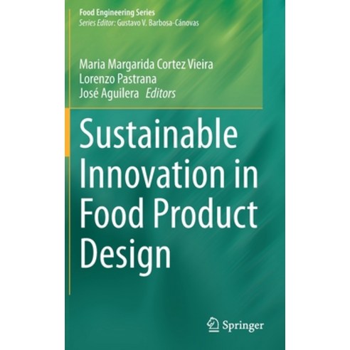 (영문도서) Sustainable Innovation in Food Product Design Hardcover, Springer, English, 9783030618162