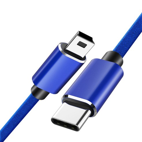 슈퍼 실용 유형 C to mini 5p USB 수 OTG 어댑터 케이블 블랙 / 블루 / 레드 USB 케이블 어댑터 케이블, 푸른