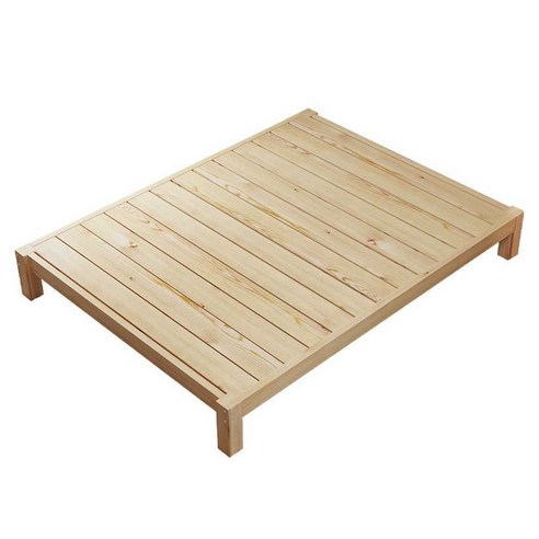 침대 프레임 원목 스탠딩 간이 평상 깔판 매트리스, 상세 페이지 참고, 30cm/1200x2000