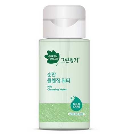 유아용 그린핑거 순한 클렌징 워터, 2개, 100ml