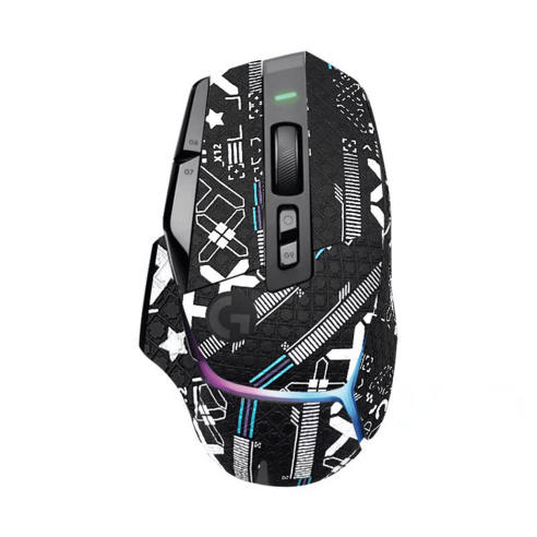 라나야 로지텍 마우스 그립테이프 G502X 풀커버, 1개, 옵티컬 블랙