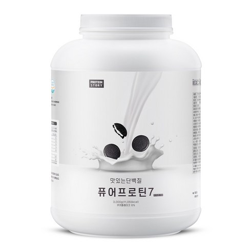 프로틴스토리 맛있는 단백질 퓨어프로틴7, 쿠키앤크림 3kg 1개, 3kg, 1개