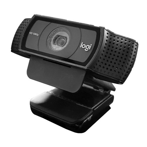 로지텍 HD 스트림 웹캠, Black, C920E