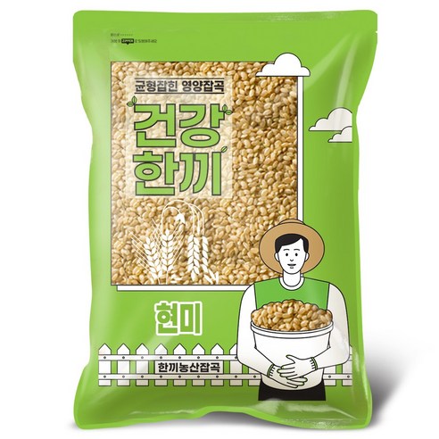 국산 현미 5kg, 1개