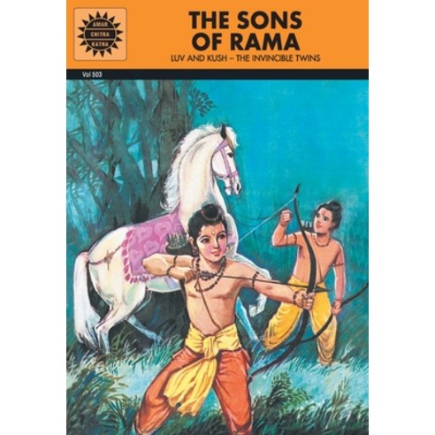 (영문도서) The Sons of rama Paperback, Amar Chitra Katha, English, 9788189999254