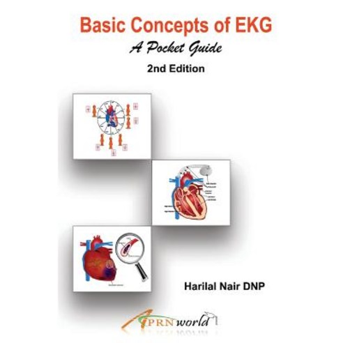 (영문도서) Basic Concepts of EKG: A Pocket Guide Paperback, Aprn World, English, 9781941004111