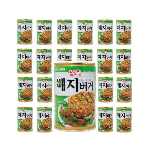 고기대용식 베지 버거 425g x 1캔, 1개