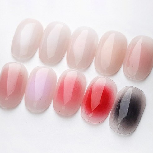 곰손도 10분 만에 완성하는 마법, 다이아미 그라데이션 젤 네일