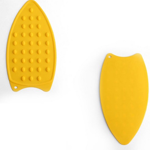 HOMON 실리콘 다리미 받침대 옐로우 1P, 단일 수량