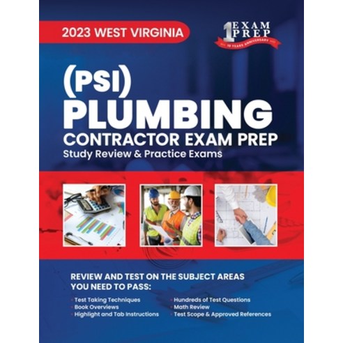 (영문도서) 2023 West Virginia Plumbing Contractor (PSI): 2023 Study Review & Practice Exams Paperback, Independently Published, English, 9798398778687