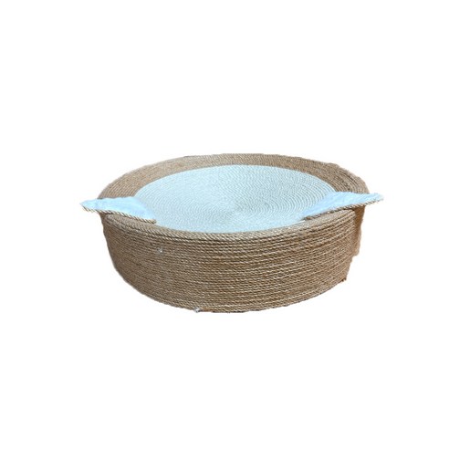 뉴프렐류드 고양이 원형 컬러 스크래쳐 40X10cm, 1개