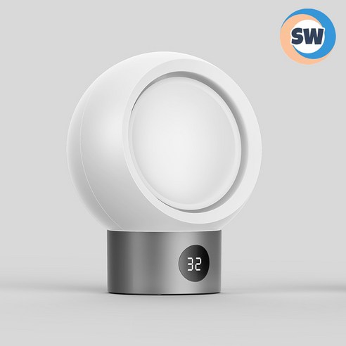 [SW] 아이디어 데스크톱 온풍기 미니히터 사무실 기숙사 전기난방입니다, 하얀