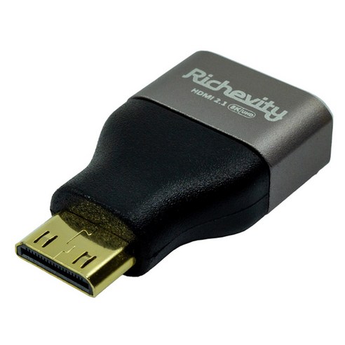 리체비티 8K mini HDMI to HDMI 젠더 HDMI2.1 지원, 1개