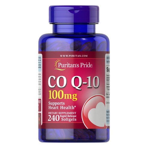 퓨리탄프라이드 코큐텐 100mg 소프트젤, 1개, 240정