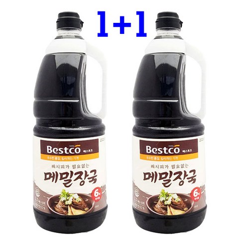  베스트코 6배희석용 메밀장국2 메밀소바 메밀국수 장국 리뷰 후기