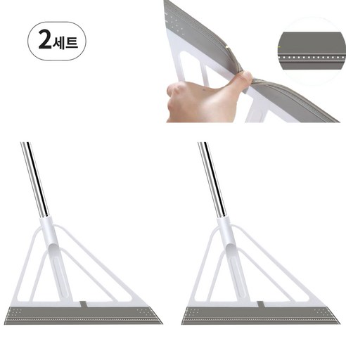 다목적 청소 요령: 이더커머스 1+1 조절형 다용도 만능 빗자루 리뷰
