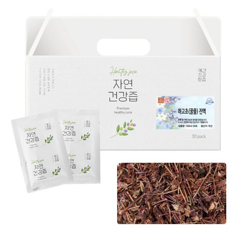 국산 하고초 꿀풀 즙 차 건강즙 진액 엑기스 액기스 100ml 30개입