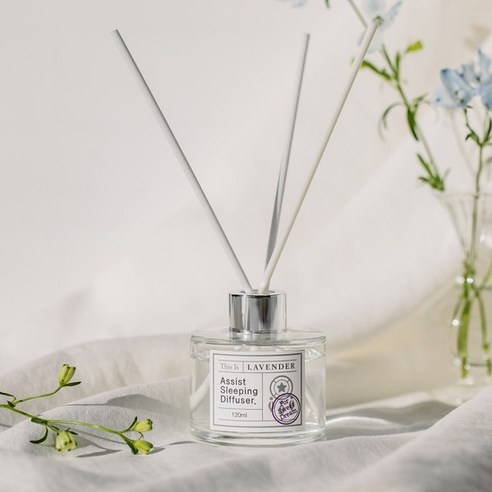 디스이즈 어시스트 슬리핑 디퓨저, 라벤더, 120ml, 2개