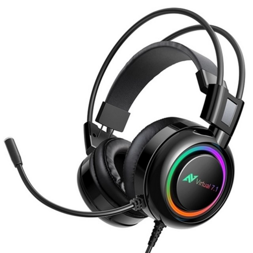 앱코 ABKONCORE B780 가상 7.1 채널 RGB 스펙트럼 진동 게이밍 헤드셋, 상세페이지 참조, 상세페이지 참조 마우스 ...