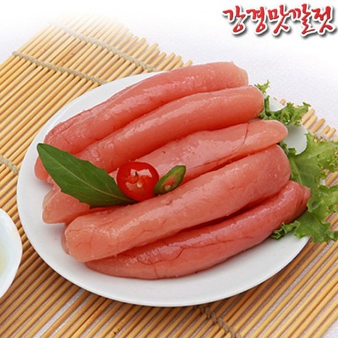 강경젓갈 신 명란젓갈(백명란) 파지 골라담기, 1개, 500g