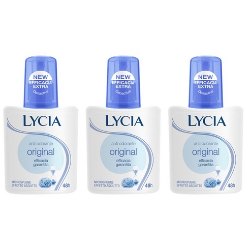 리시아 데오드란트 미스트 75ml 3개입, 오리지널 75ml x 3개입