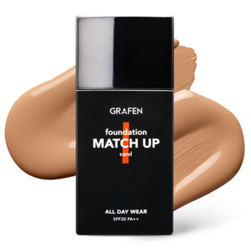 그라펜 매치업 파운데이션 40ml, 24 Sand, 4개