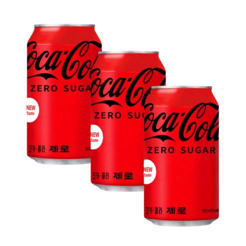 코크제로 코카콜라 제로 캔, 355ml, 24개 355ml × 24개 섬네일