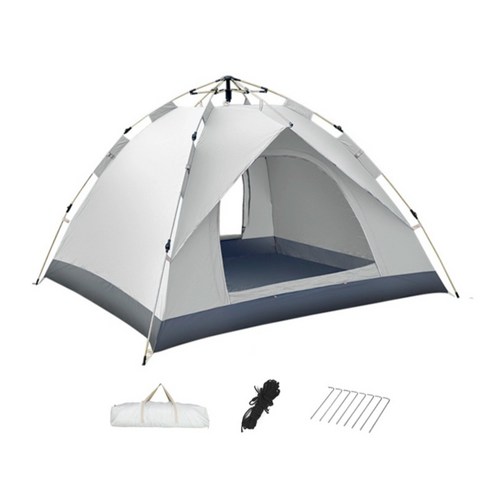 찬란한 햇살 아래, 원터치 텐트와 함께 잊지 못할 캠핑의 추억을 만드세요!