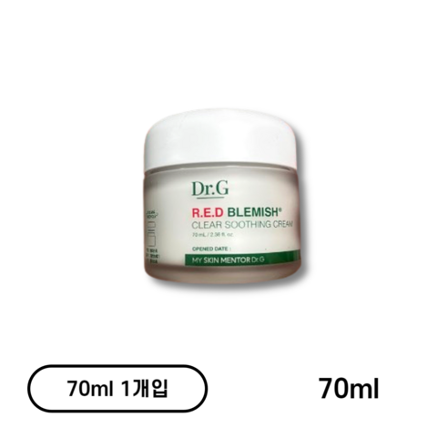 닥터지 레드 블레미쉬 시카 수딩 크림 듀오 기획세트, 70ml, 3개